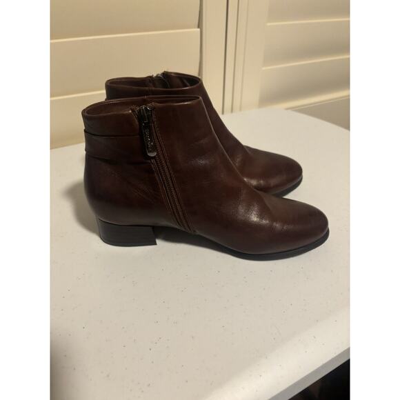 Regarde le Ciel Women's Leather Ankle Boots Size 37 US Size 6 - Picture 4 of 6